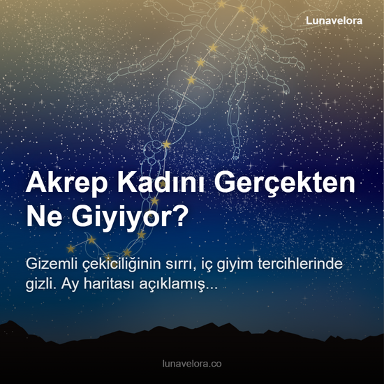Akrep Kadını ve İç Giyim