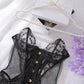 Vera Black Corset Set