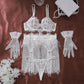LunaVelora White Bird Set