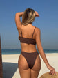 LunaVelora Mocha Bikini Set