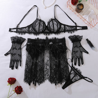 LunaVelora White Bird Set