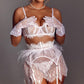 LunaVelora White Bird Set